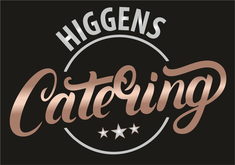 Higgens Catering Logo rundes Design